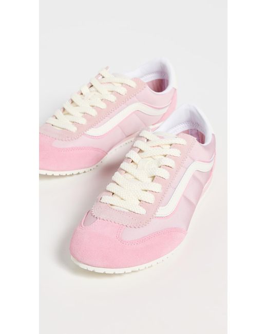 Vans Pink Super Low Pro Sneakers