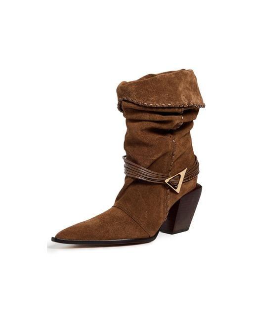 SCHUTZ SHOES Brown Sable Boots