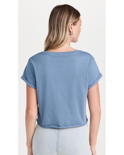 Free People Blue Free Peope The Perfect Tee