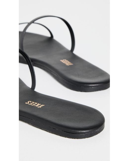 TKEES Black Gemma Slides