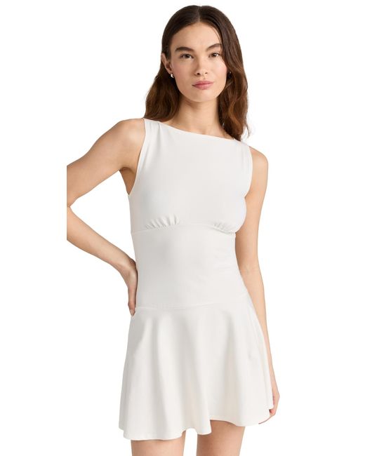 Reformation White Mayve Knit Dress Fior Di Atte X