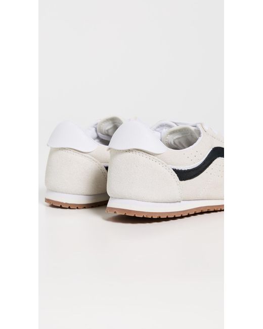 Vans White Super Low Pro Sneakers