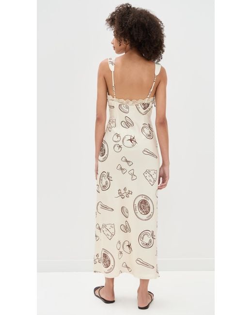 Bailey Rose White Midi Dress