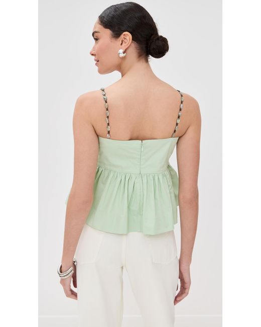 Azeeza Green Rayna Top