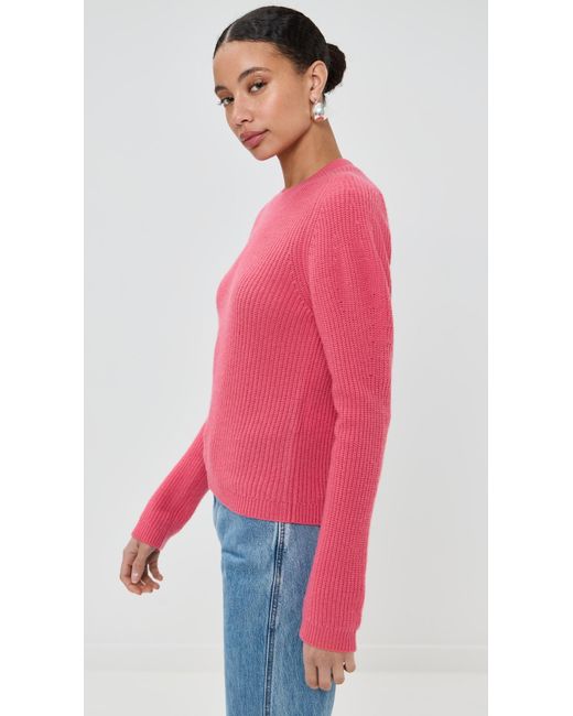 J.W. Anderson Red Puff Sleeve Sweater
