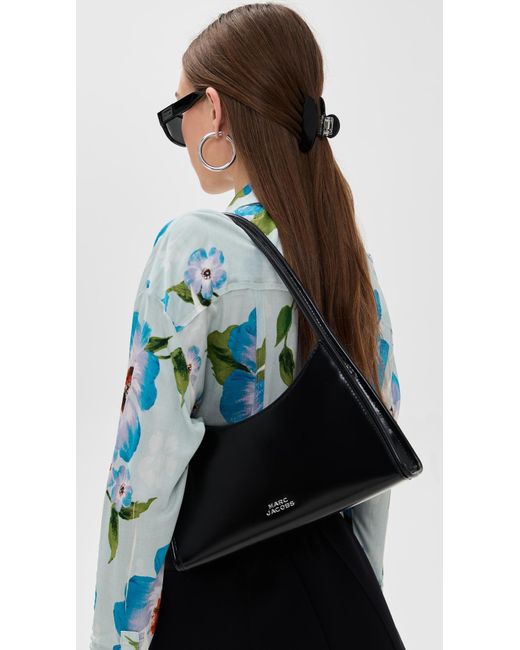 Marc Jacobs Black The Claw Clip Shoulder Bag