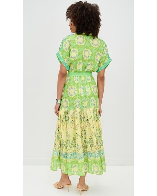 Saloni Green Riya B Dress