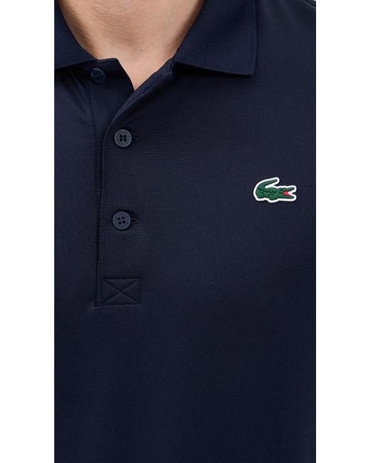 Lacoste Blue Golf Performance Polo for men