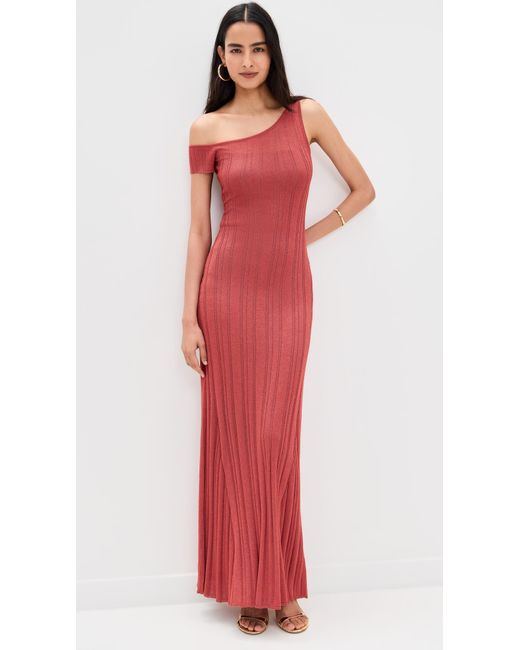 AFRM Red Hoda Dress