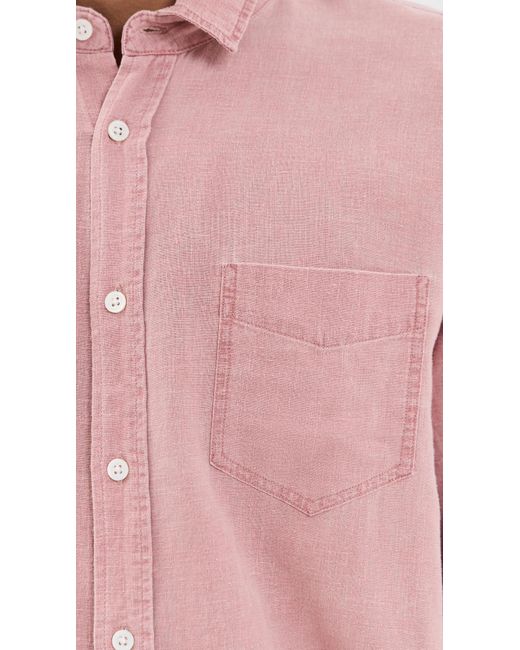 Rails Pink Mykonos Shirt for men