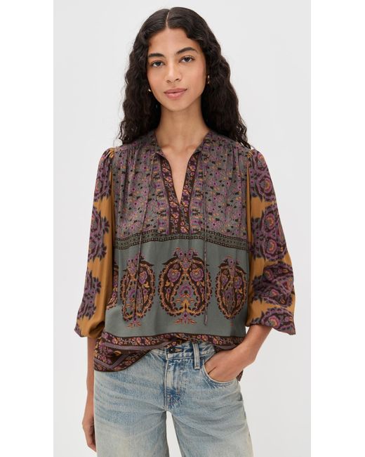 Ba&sh Brown Baker Top