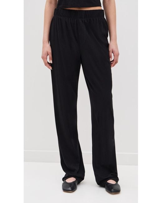 ÉTERNE Black Lounge Pants