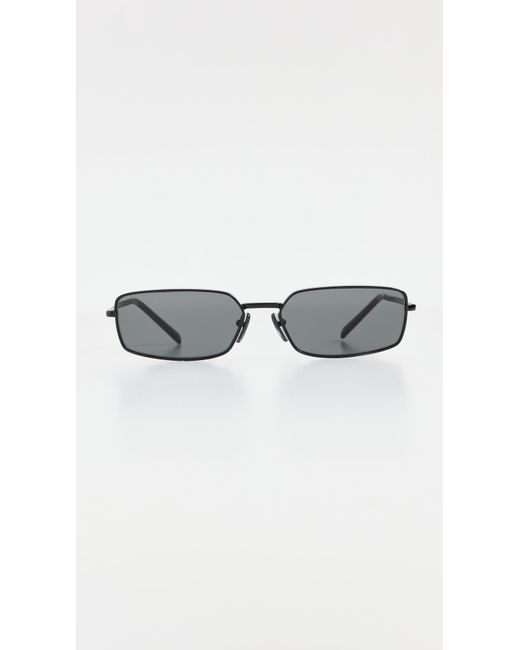 Prada Black A60S Rectangular Sunglasses