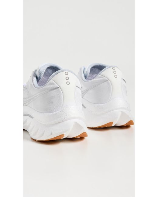 Saucony White Endorphin Speed Sneakers
