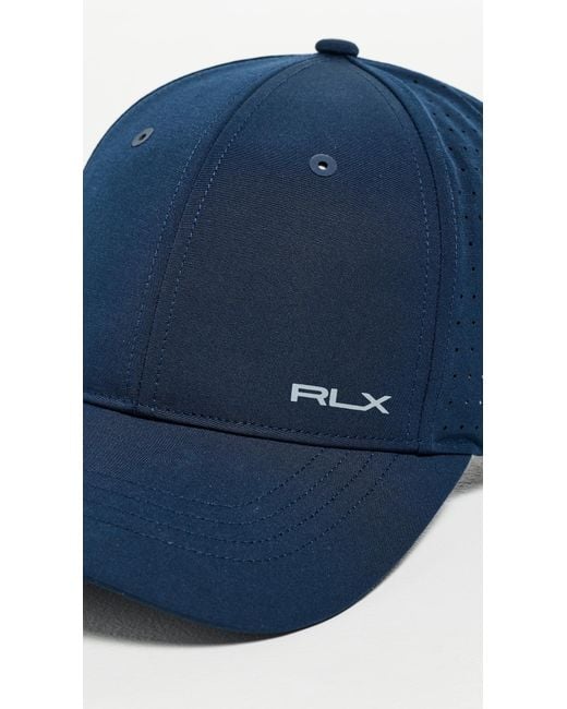 Ralph Lauren Blue Performance Cap for men