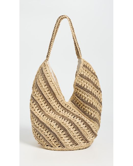 BTB Los Angeles Natural Harper Hobo Bag