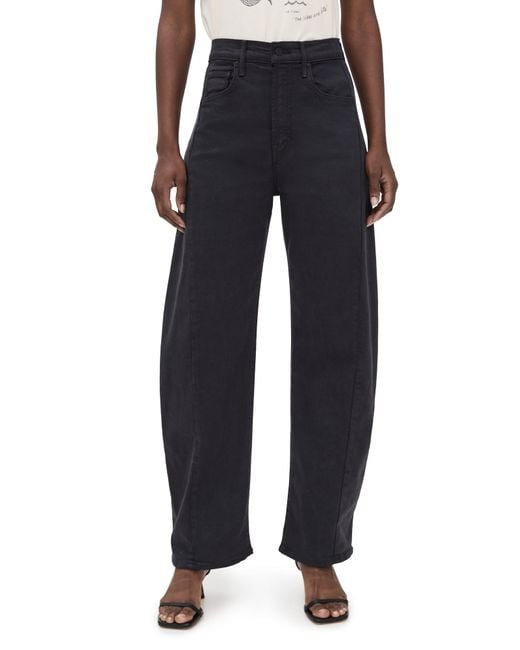 Mother Black The Half-Pipe Flood Jeans