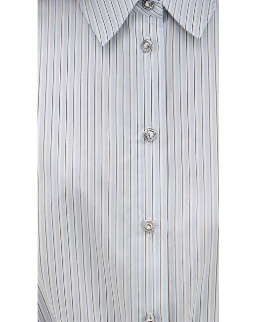 Rag & Bone Multicolor Georgie Stripe Poplin Shirt