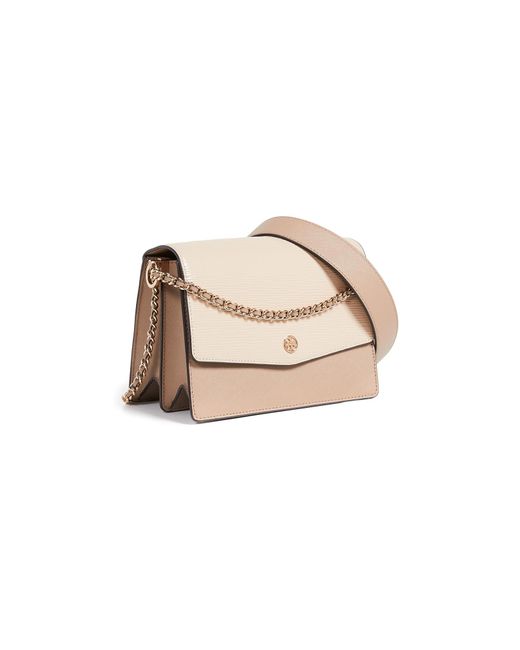 Tory burch robinson color block convertible shoulder bag top