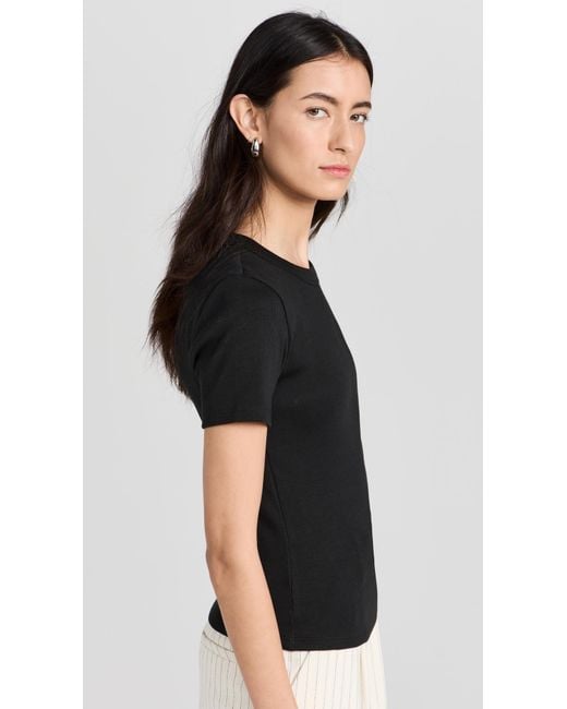Veronica Beard Black Pruitt Tee