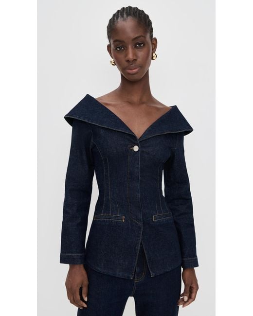 ALIGNE Blue Elle Denim Jacket