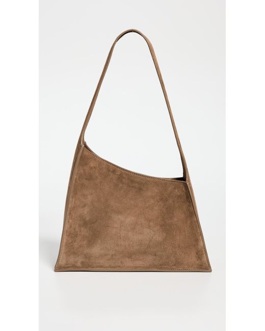 Little Liffner Brown Slanted Shoulder Bag