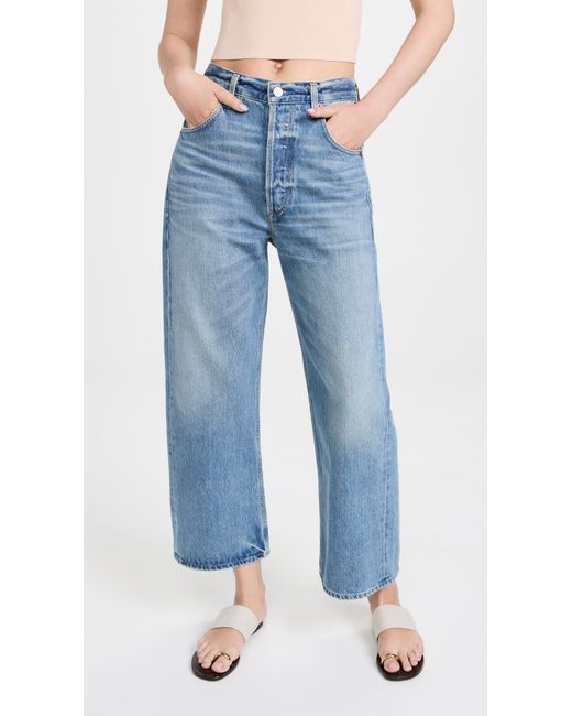 Citizens of Humanity Gaucho Vintage Wide Leg Jeans in Blue | Lyst