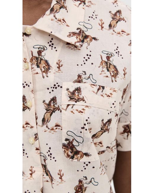 The Great Multicolor The Short Sleeve Pajama Shirt