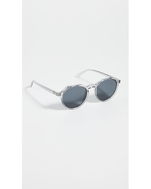 Le Specs Blue Speed Of Night Sunglasses
