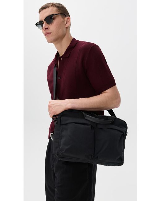 Sandqvist Black Everyday Briefcase for men