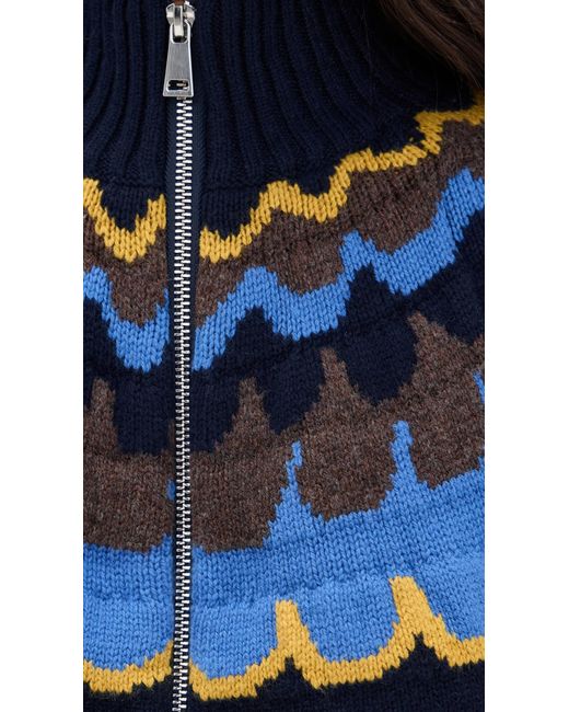 ALIGNE Blue Nelly Sweater