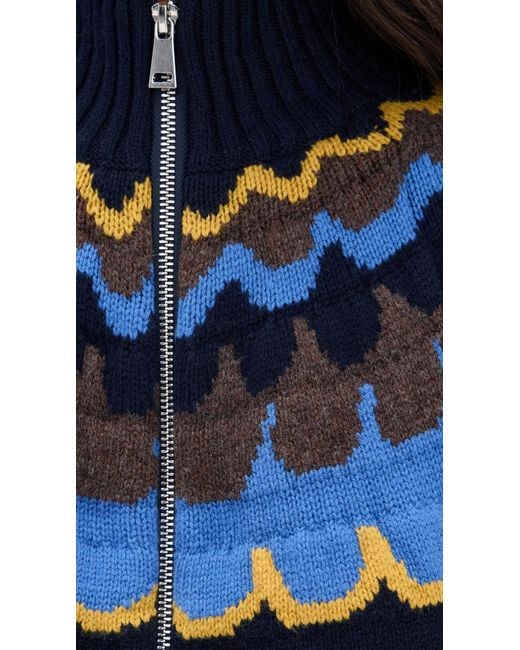 ALIGNE Blue Nelly Sweater