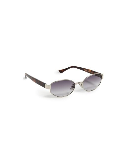 Illesteva Black Bellagio A Sunglasses