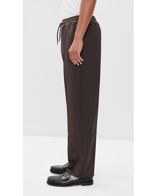 Les Deux Black Ballier Casual Track Pants for men