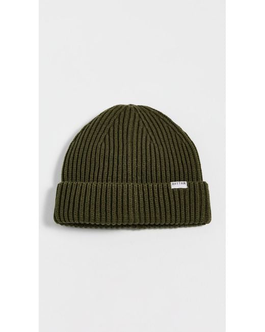 Rhythm Green Standard Beanie for men