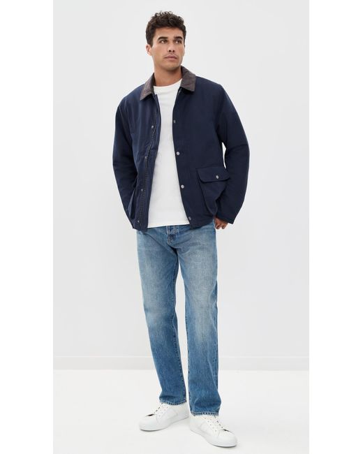 Les Deux Blue Montana Jacket for men