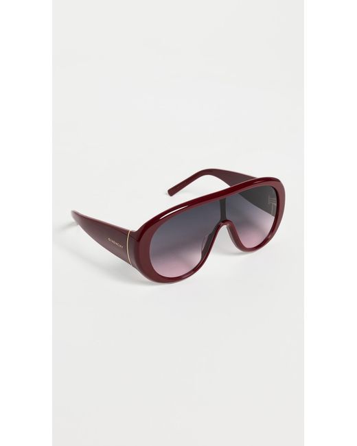 Givenchy Multicolor Curve Mask Sunglasses