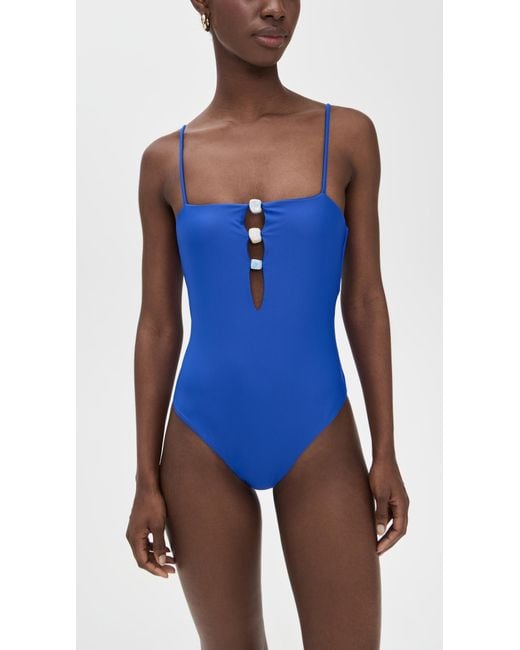 Baobab Blue Palm One Piece