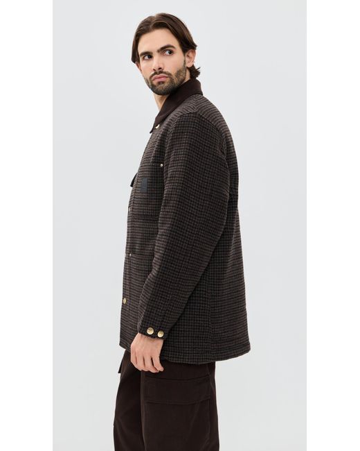 Carhartt Lowis Chore Coat in Black for Men | Lyst Canada