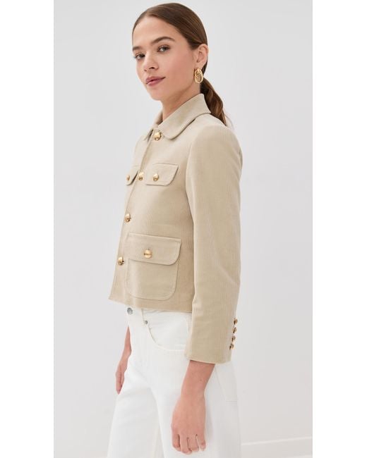 Nili Lotan Natural Chamonix Corduroy Jacket