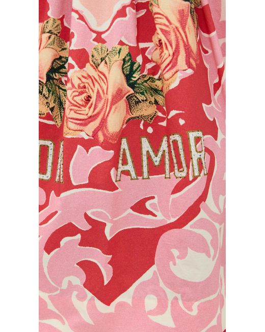 Camilla Pink Off Shoulder Puff Dress