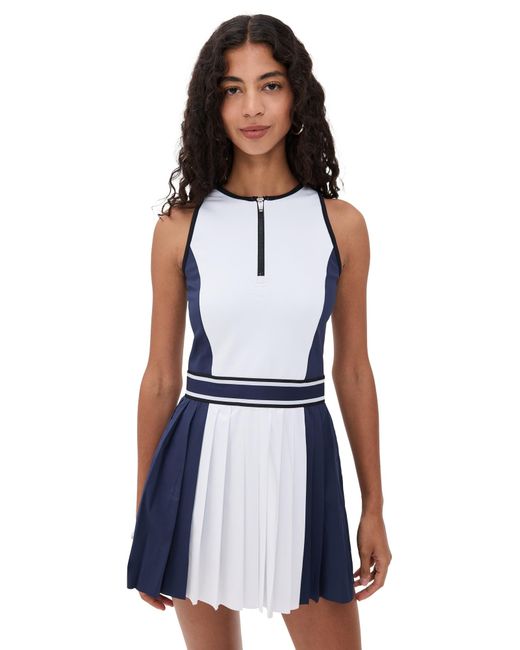 Greyson Women's White Colorblock Leo Dress Maltese/Arctic -  www.disolcolor.com