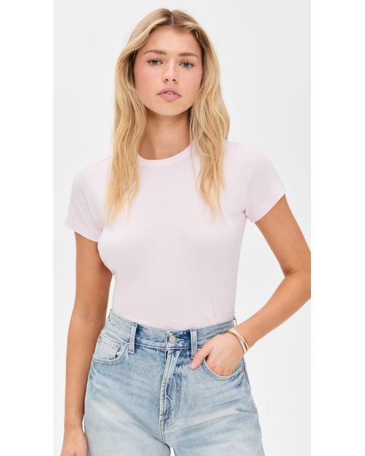 Vince White Shrunken 90S Tee