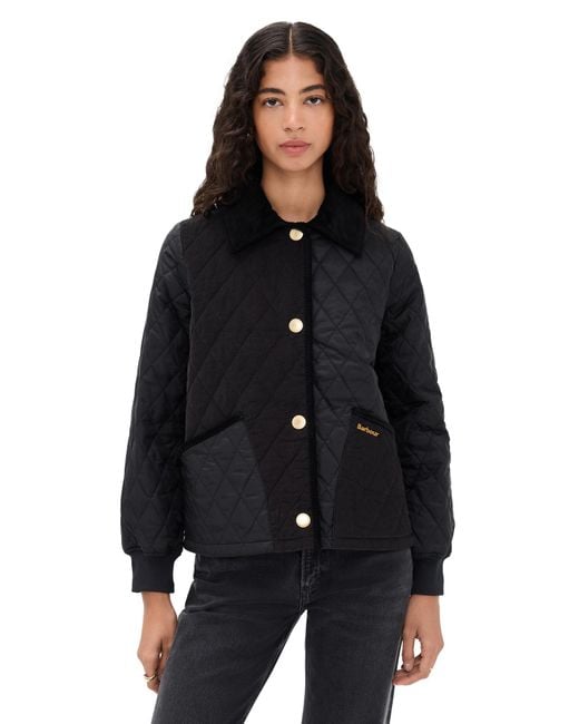 Barbour Black Marla Quilted Jacket