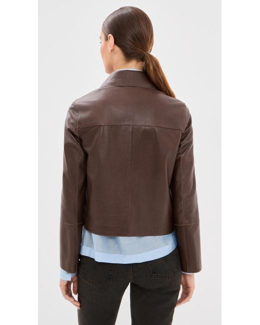 Arma Brown Vintage Leather Jacket