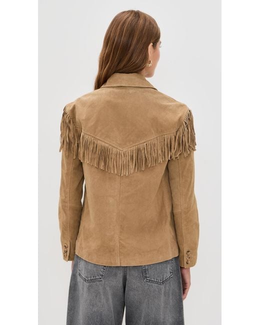 Blank NYC Green Herbal Therapy Suede Jacket