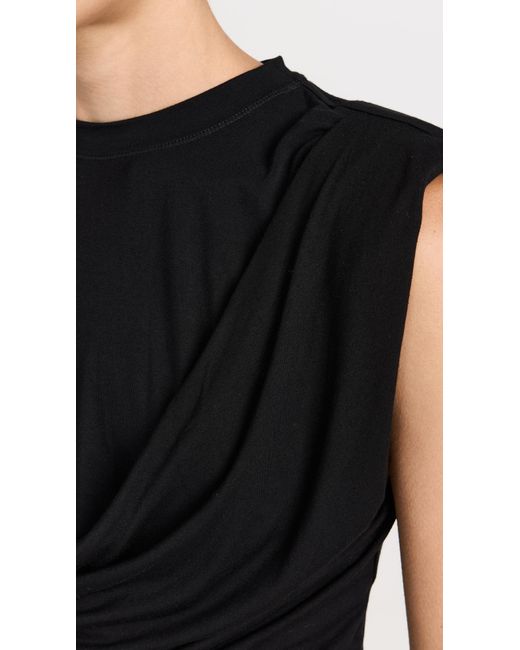 Jonathan Simkhai Black Estelle Top