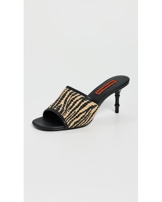 Simon Miller Black Playa Heel Sandals