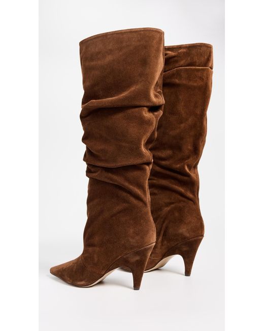 Alexandre Birman Brown Tati Slouch Boots