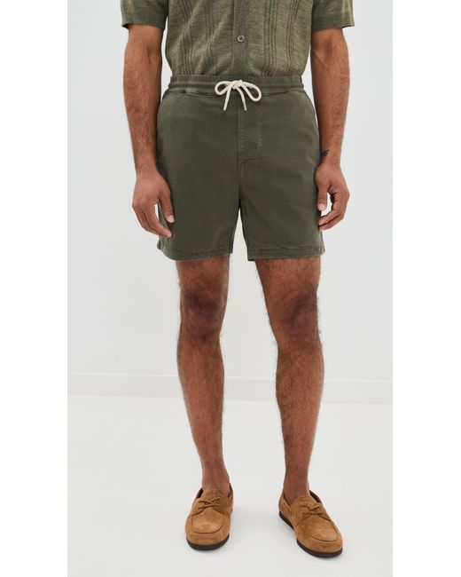NN07 Green Gregor Pull On Shorts 5.5 for men